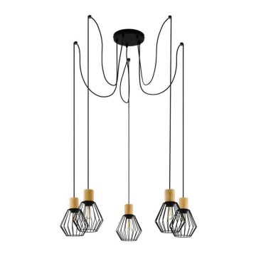 Eglo - Luster na lanku 5xE27/60W/230V pavúk