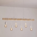 Eglo - Luster na lanku TOWNSHEND 6xE27/60W/230V