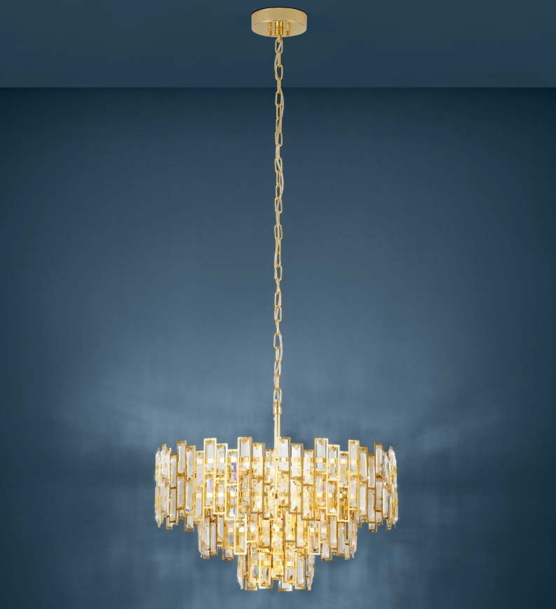 Eglo - Luster na reťazi 10xE14/25W/230V priemer 63 cm