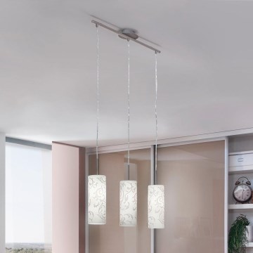 Eglo - Luster závesný 3xE27/60W/230V