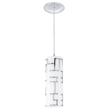 Eglo - Náhradné sklo k lustru a lampe BAYMAN biela/lesklý chróm