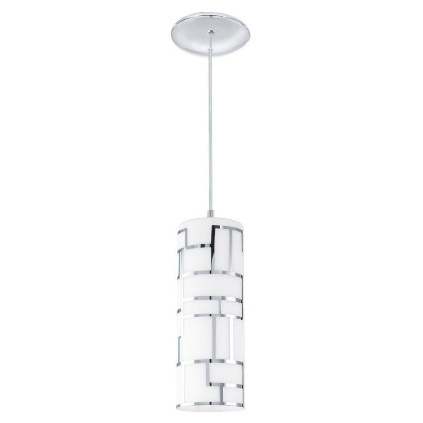 Eglo - Náhradné sklo k lustru a lampe BAYMAN biela/lesklý chróm