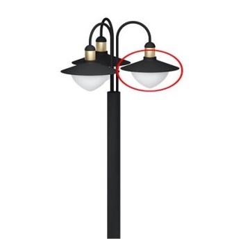 Eglo - Náhradné sklo k lampe a nástennému svietidlu SIRMIONE pr. 19 cm