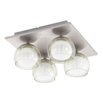 Eglo - Náhradné sklo k lustru a stropnému svietidlu ROMAGNESE pr. 5,5 cm vnútorný/mliečne