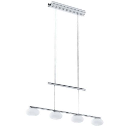 Eglo - Náhradné sklo k stolnej lampe ALEANDRO biela
