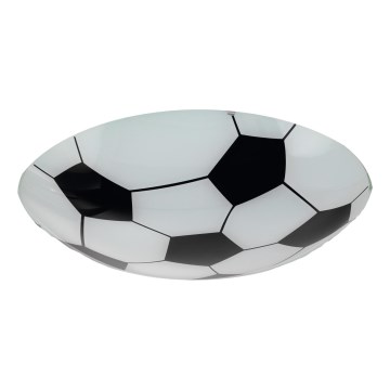 Eglo - Náhradné sklo k stropnému svietidlu TABARA E27 pr. 25 cm futbalová lopta