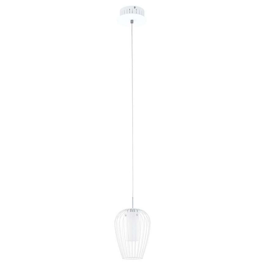 Eglo - Náhradné sklo k lustru a stolnej lampe VENCINO biela