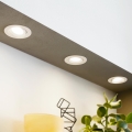 Eglo - Sada 3 ks zapustených stropných svietidiel SARTIANO LED/5W/230V