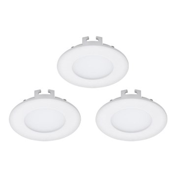 Eglo - SADA 3x LED Podhľadové svietidlo FUEVA 1 1xLED/2,7W/230V