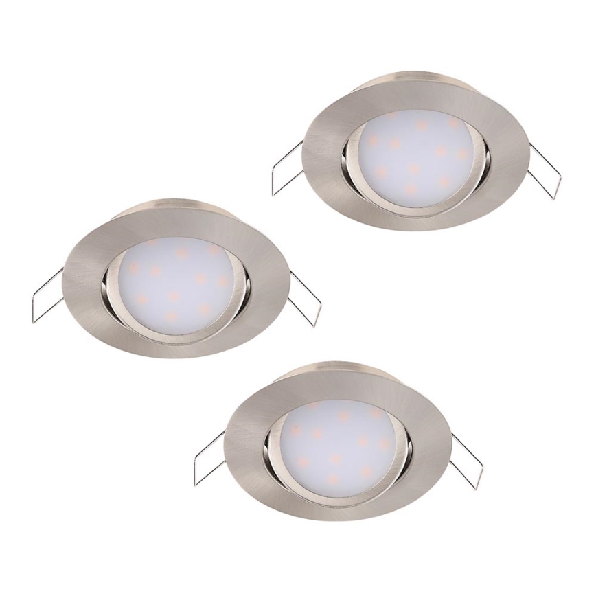 Eglo - SADA 3x LED Podhľadové svietidlo MUNIZ 1xLED/6W/230V