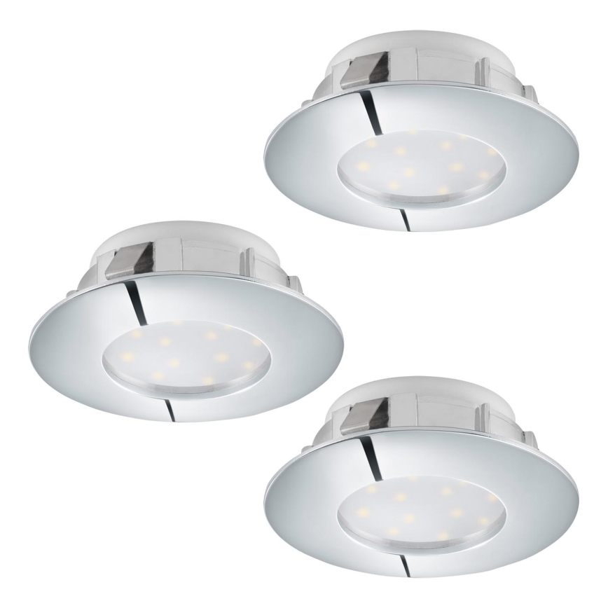 Eglo - SADA 3x LED podhľadové svietidlo PINEDA 1xLED/4,9W/230V