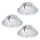 Eglo - SADA 3x LED podhľadové svietidlo PINEDA 1xLED/4,9W/230V