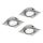Eglo - SADA 3x LED podhľadové svietidlo PINEDA 1xLED/4,9W/230V
