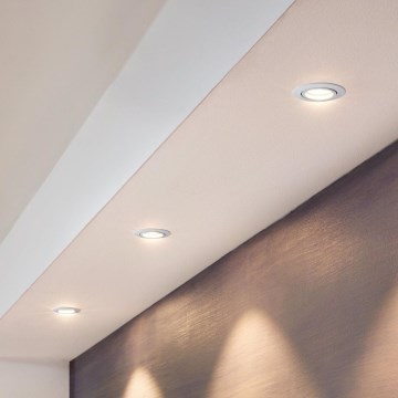 Eglo - SADA 3x LED podhľadové svietidlo TEDO 3xGU10-LED/5W/230V