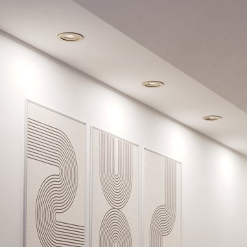 Eglo - Sada 3x zapustené LED bodové svietidlo LED/4,8W/230V 2700/4000/6500K matný chróm