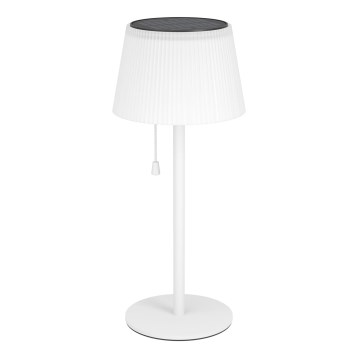 Eglo - Solárna nabíjacia stolová LED lampa LED/2,3W/3,7V 3000/4000/6500K 1800 mAh IP44 biela