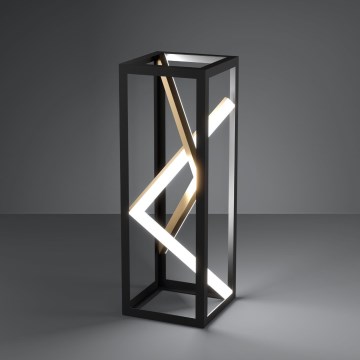 Eglo Stars of Light - LED Stmievateľná stolná lampa LED/21W/230V 2700-6500K čierna/zlatá + diaľkové ovládanie