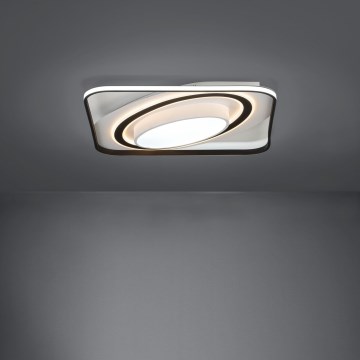 Eglo Stars of Light - LED Stmievateľné stropné svietidlo LED/28W/230V+LED/13W+ LED/2,8W 3000-6500K čierna + diaľkové ovládanie