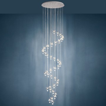 Eglo Stars of Light - LED Stmievateľný luster na lanku 40xLED/1,8W/230V