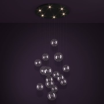 Eglo Stars of Light - LED Stmievateľný luster na lanku 6xLED/4,2W/230V 3000K číra