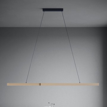 Eglo Stars of Light - LED Stmievateľný luster na lanku LED/21W/230V 3000K hnedá