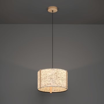 Eglo Stars of Light - Luster na lanku 1xE27/25W/230V béžová