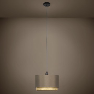 Eglo Stars of Light - Luster na lanku 1xE27/40W/230V hnedá