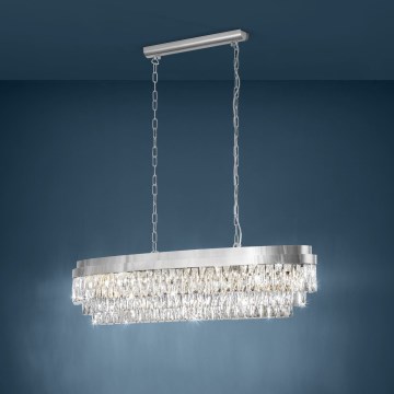 Eglo Stars of Light - Luster na reťazi 13xE14/40W/230V lesklý chróm