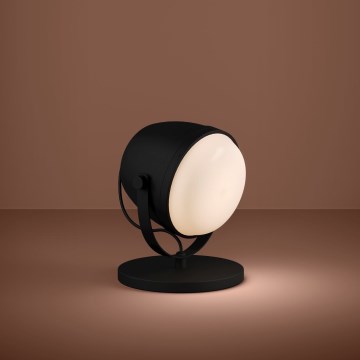 Eglo Stars of Light - Stolná lampa 1xE27/28W/230V čierna