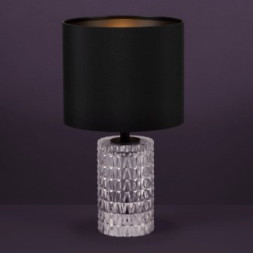 Eglo Stars of Light - Stolná lampa 1xE27/40W/230V čierna