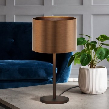 Eglo Stars of Light - Stolná lampa 1xE27/60W/230V medená