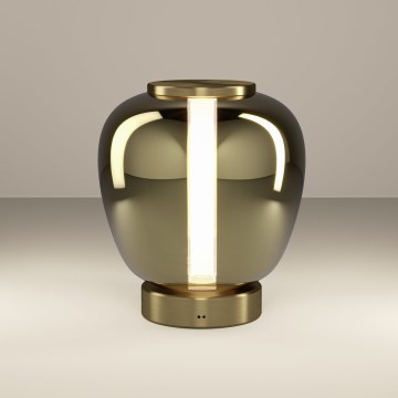 Eglo - stmievateľná stolová LED lampa LED/5W/230V 2200-6500K zlatá