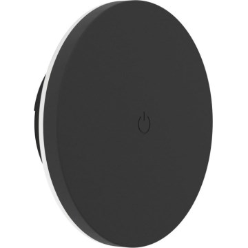 Eglo - stmievateľné nabíjateľné dotykové vonkajšie nástenné svietidlo LED/5W/5V 2000 mAh 3000/4000/6500K IP44 čierne