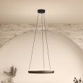 Eglo - stmievateľný LED luster na lane s pohybovým senzorom 2xLED/19W/230V 2200-6500K, priemer 55 cm, hnedý