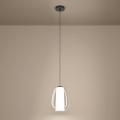 Eglo - stmievateľný LED luster na lanku LED/7W/230V + LED/1,6W 2200-6500K čierny chróm