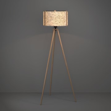 Eglo - Stojacia lampa 1xE27/25W/230V béžová