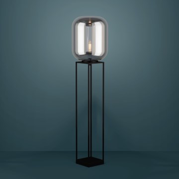 Eglo - Stojacia lampa 1xE27/40W/230V dymová
