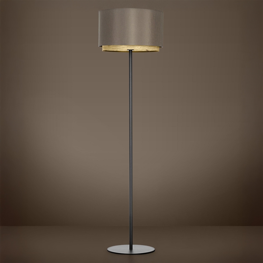 Eglo - Stojacia lampa 1xE27/40W/230V hnedá