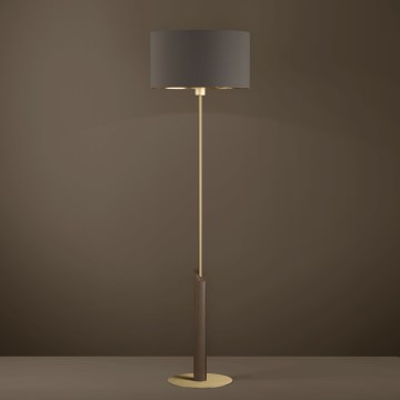 Eglo - Stojacia lampa 1xE27/40W/230V hnedá/zlatá