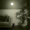 Eglo - Stojacia lampa 1xE27/40W/230V zlatá