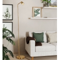 Eglo - Stojacia lampa 1xGU10/5W/230V zlatá