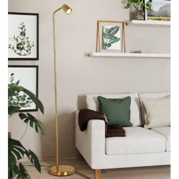 Eglo - Stojacia lampa 1xGU10/5W/230V zlatá