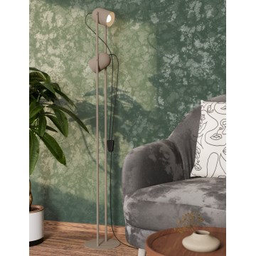 Eglo - Stojacia lampa 2xE14/8W/230V béžová