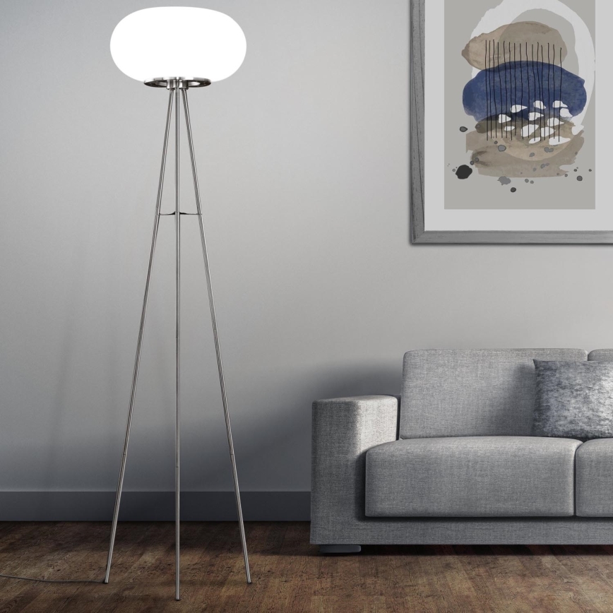 EGLO - Stojacia lampa OPTICA 2xE27/60W pr. 35 cm