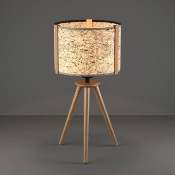 Eglo - Stolná lampa 1xE27/25W/230V béžová