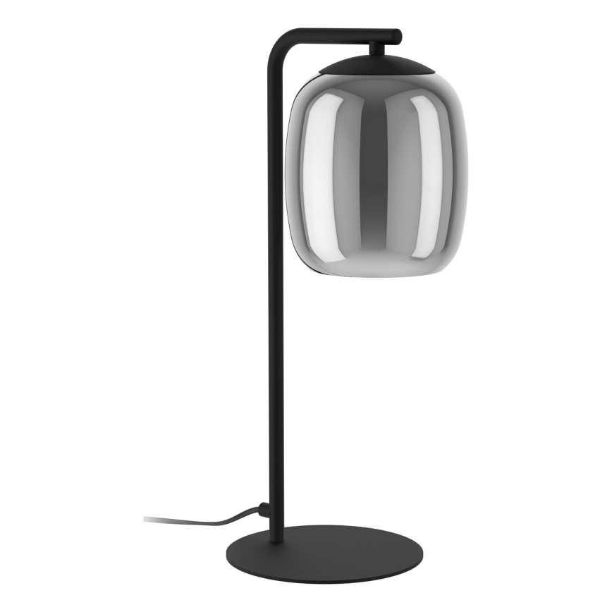Eglo - Stolná lampa 1xE27/28W/230V šedá