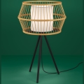 Eglo - Stolná lampa 1xE27/40W/230V bambus