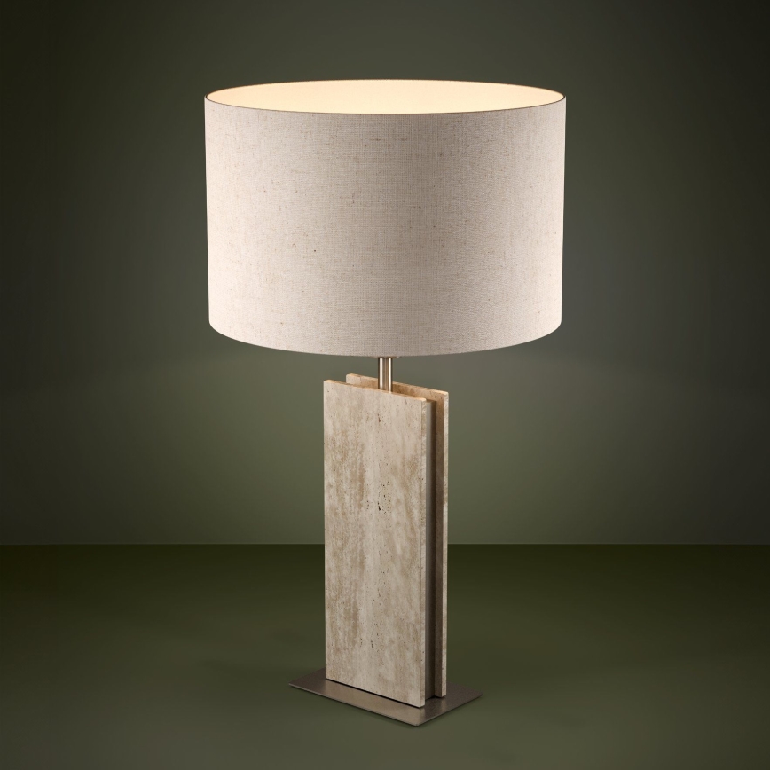 Eglo - Stolná lampa 1xE27/40W/230V béžová