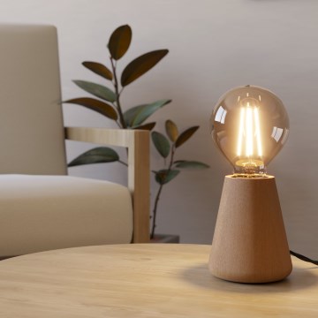 Eglo - Stolná lampa 1xE27/40W/230V béžová
