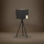 Eglo - Stolná lampa 1xE27/40W/230V čierna/zlatá